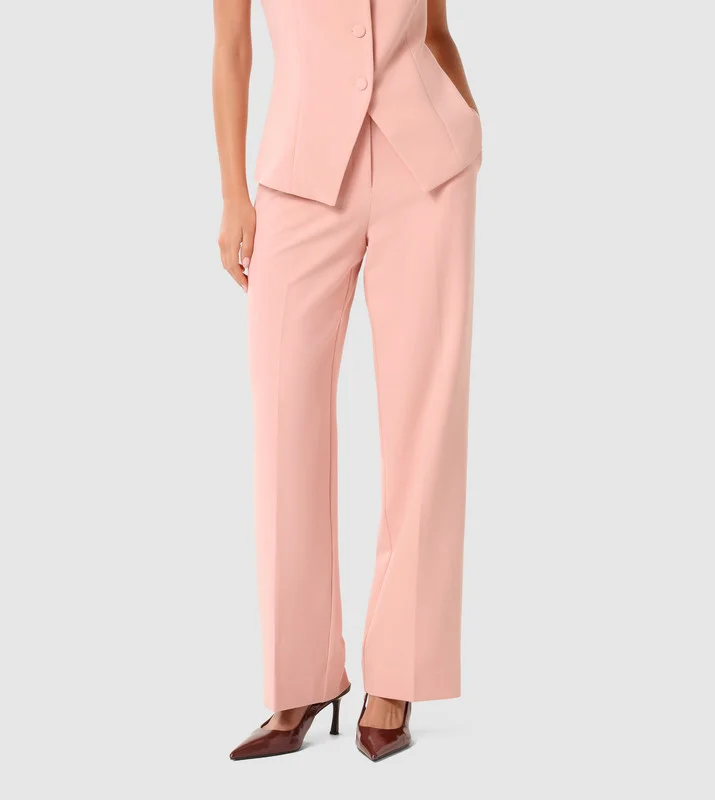 فورايفر نيو ARIES High Waist Straight Fit Pants